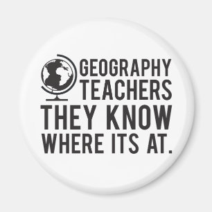 Geografie-Lehrer, wissen sie, wo es an ist Magnet