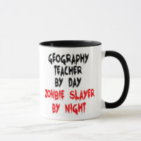 Geografie-Lehrer Zombie Slayer