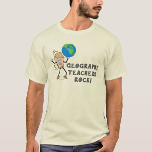 Geografie Lehrerrock T-Shirt
