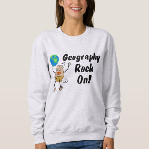 Geografie Rock On Sweatshirt