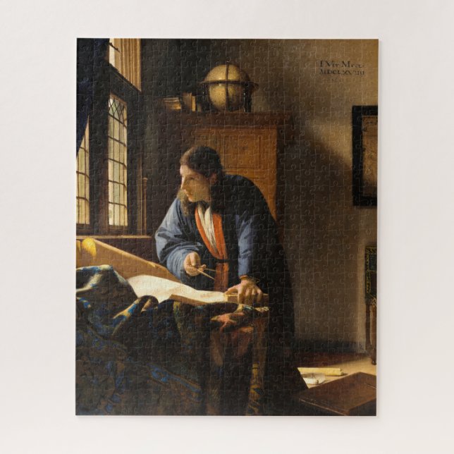 Geografie von Johannes Vermeer (Vertikal)