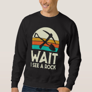Geografin Geologin Rock Collector Retro Geology Sweatshirt