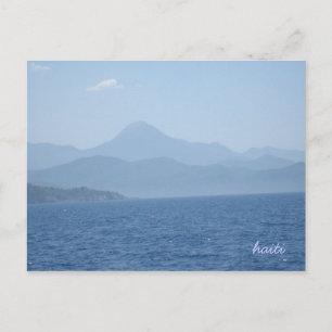 Geografisch Haiti Postkarte