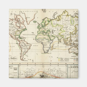 Geografische Ausbreitung der Menschheit Magnet