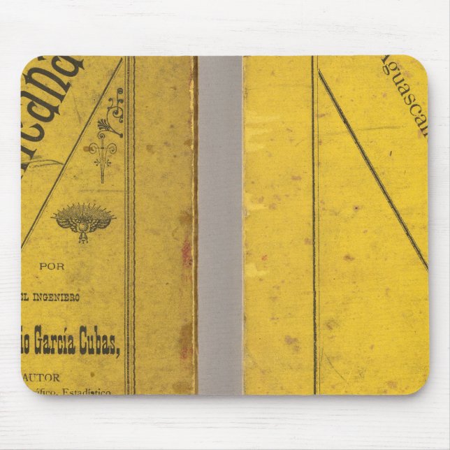 Geografische Karte Mousepad (Vorne)