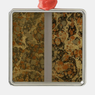 Geografische Übungen Ornament Aus Metall