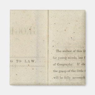 Geografischer Präface-Leser für Dixie-Kinder Magnet