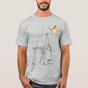 GEOGRAFISCHER T - Shirt DER ERHEBUNG DES LANDES