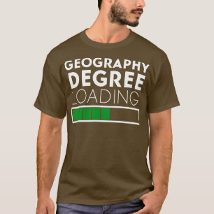Geografisches Degree Loading Funny Sprichwort für T-Shirt
