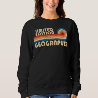 GEOGRAPHER Funny Job Title Profession Geburtstagsa Sweatshirt