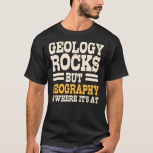 Geographer Kartograf Geografie Weltkarte Geolog T-Shirt