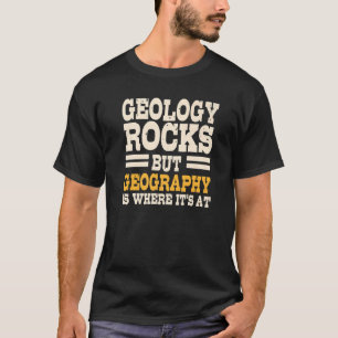 Geographer Kartograf Geografie Weltkarte Geolog T-Shirt