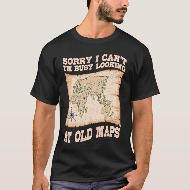 Geographer World Map Cartographer Geography Geolog T-Shirt (Vorderseite)