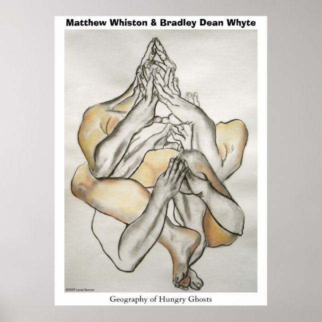 Géographie de Hungry Ghosts Album Poster (Devant)