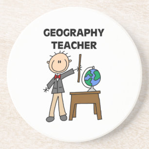 Geographie-Lehrer Untersetzer