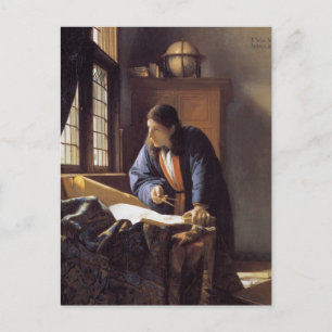 Geographin Postkarte