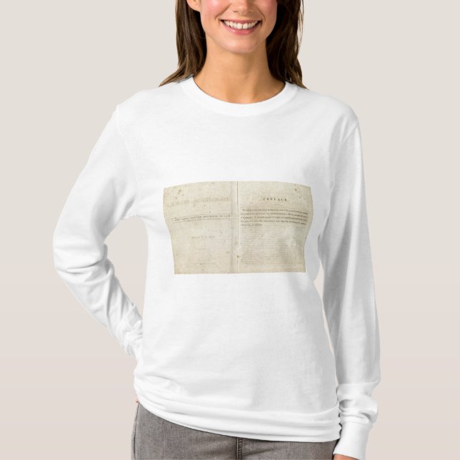 Geographischer Leser der Einleitung für Dixie T-Shirt (Vorderseite)