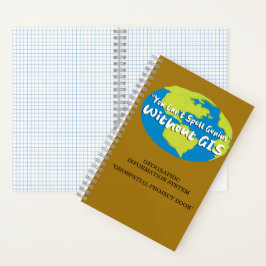 Geoinformatik-Notizbuch, GIS-Projekt Notizbuch