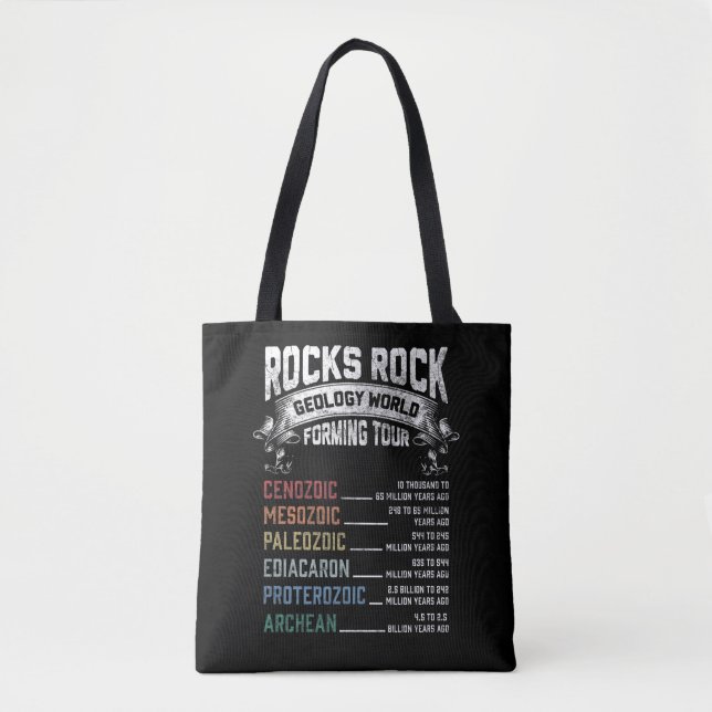 Geologe Funny Geology Rock Forming Spaß Geologin Tasche (Vorderseite)