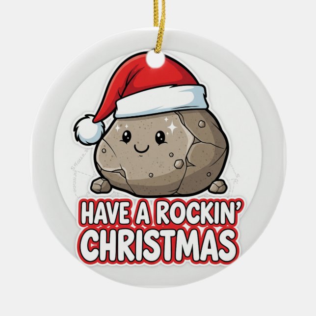 Geologe Funny Keramik Ornament (Vorne)