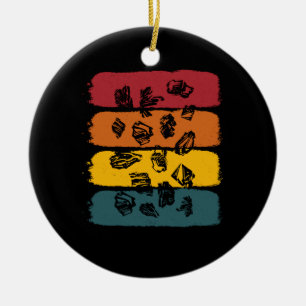 Geologe Geologie Gesteine Keramik Ornament