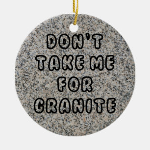 Geologe Keramik Ornament