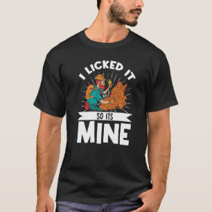 Geologe Mineralien Gesteinssammlung Fossilien Ich T-Shirt