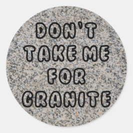 Geologe Runder Aufkleber