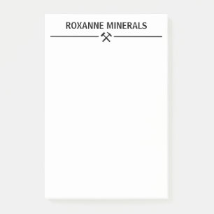 Geologen-Brauch Post-it Klebezettel