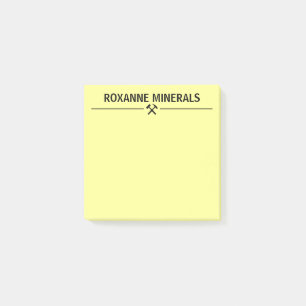 Geologen-Sonderanfertigung Post-it Klebezettel