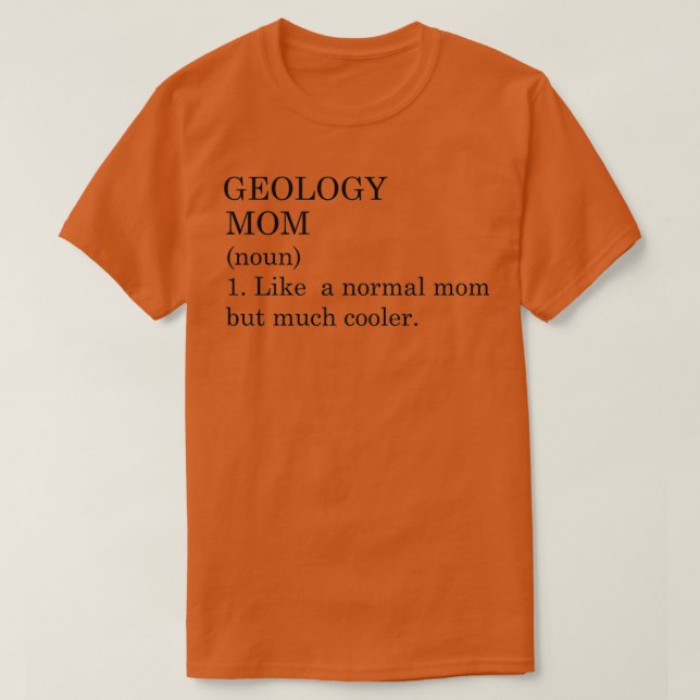 Geologie 36 T-Shirt (Design vorne)