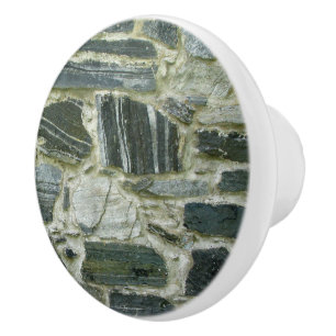 Geologie-alte Steinwand Keramikknauf