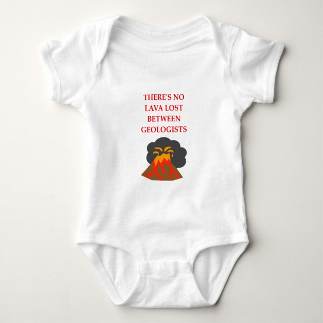 GEOLOGIE BABY STRAMPLER (Vorderseite)
