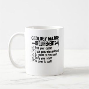 Geologie-bedeutende Anforderungs-Tasse Kaffeetasse