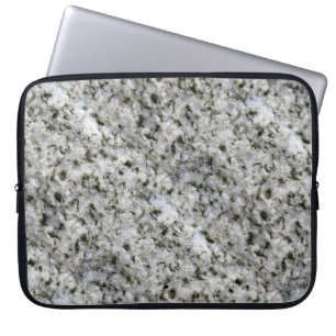 Geologie-Felsen-Beschaffenheits-weißer Laptopschutzhülle