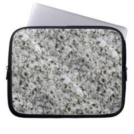 Geologie-Felsen-Beschaffenheits-weißer Laptopschutzhülle