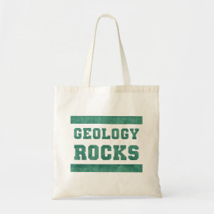 Geologie-Felsen! (grüne) Taschen-Tasche Tragetasche