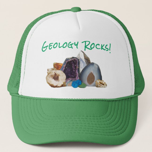 Geologie-Felsen! Hut Truckerkappe (Vorderseite)