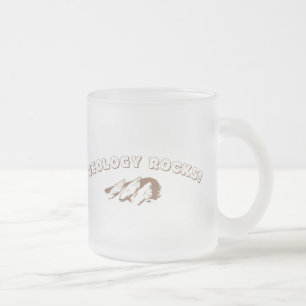 Geologie-Felsen! Mattglastasse