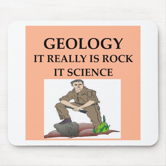 GEOLOGIE-Geologegeschenke Mousepad (Vorne)