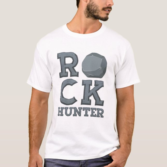 Geologie Geologin Rock Hunter T-Shirt (Vorderseite)
