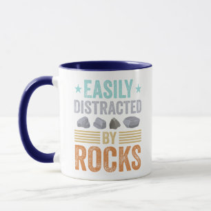 Geologie-Geschenk, leicht abgelenkt von Rocks Coll Tasse