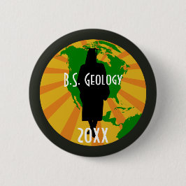 Geologie-Graduate-Abzeichen (weiblich) Button