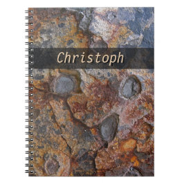 Geologie-Grungy Felsen-Beschaffenheits-Foto Notizblock