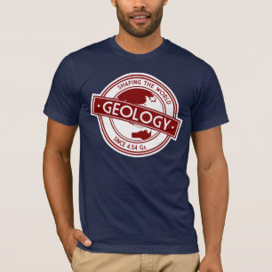 Geologie-Logo- Die Welt formen (Asien/Australien) T-Shirt
