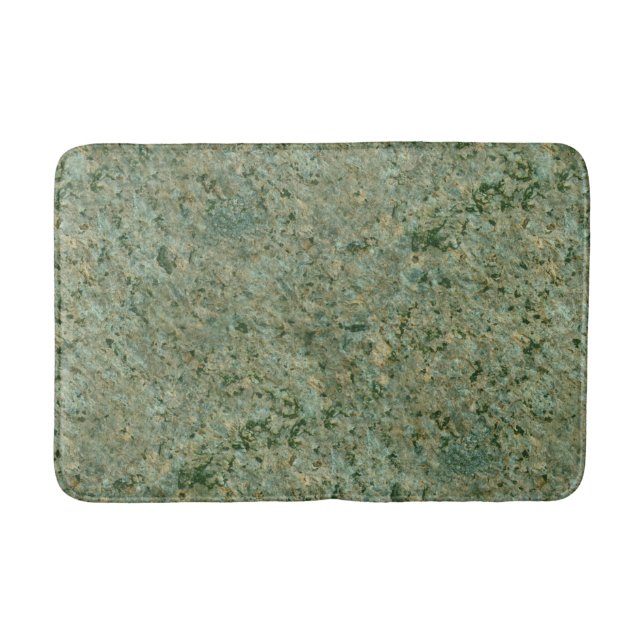 Geologie-Natur-Foto-Grün-Felsen-Beschaffenheit Badematte (Vorderseite)