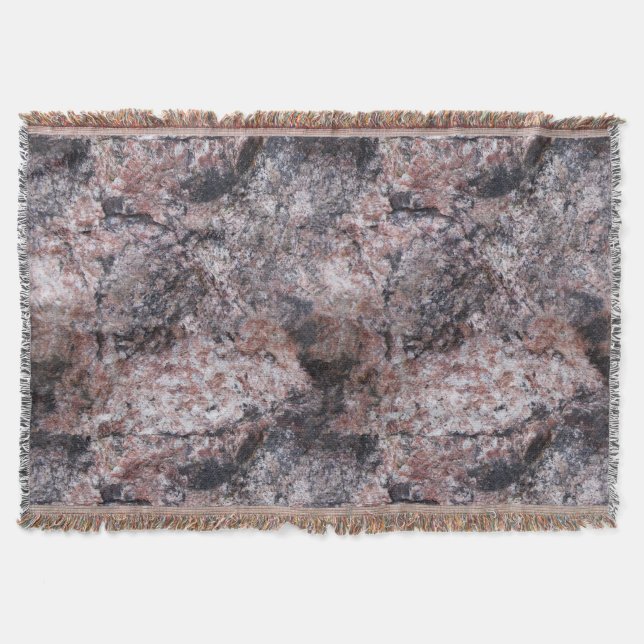 Geologie Pinkish Rock Textur Decke (Vorderseite)