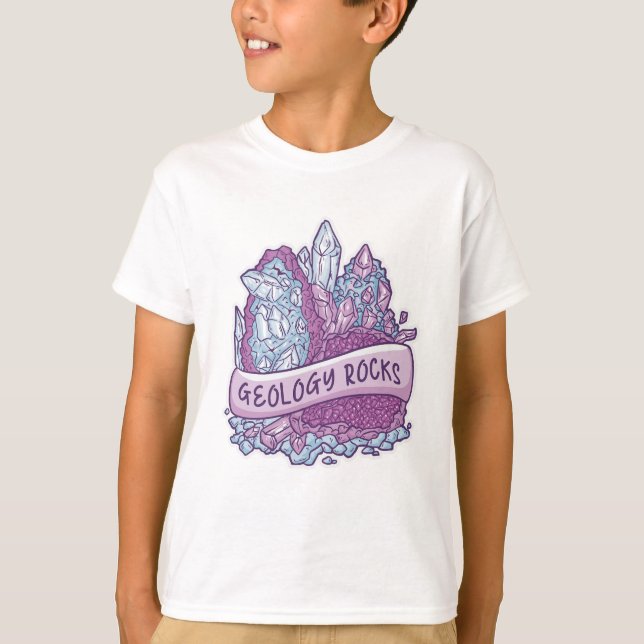 Géologie roches invitation T-shirt (Devant)