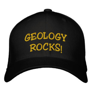 GÉOLOGIE ROCKS! Casquette brodé