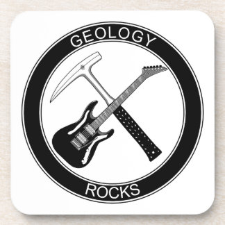 Géologie Rocks dessous de verre en plastique dur